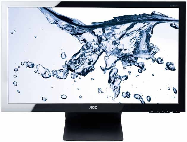 AOC e2462Vwh monitor wygląd