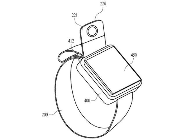 Apple smartwatch kamera patent