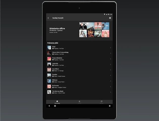 YouTube Music offline