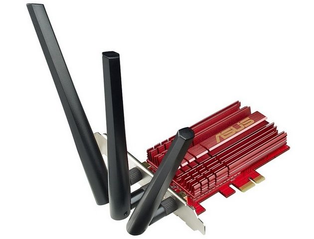 ASUS PCE-AC66 bezprzewodowa karta sieciowa Wi-Fi 802.11ac zdjęcie