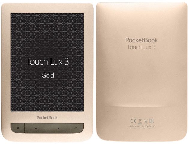 PocketBook Touch Lux 3 Gold czytnik