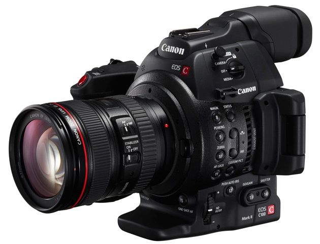 Canon EOS C100 Mark II widok przód