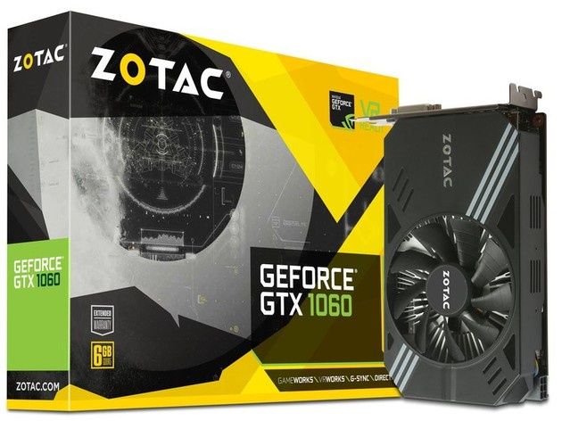 Zotac GeForce GTX 1060 Mini karta graficzna