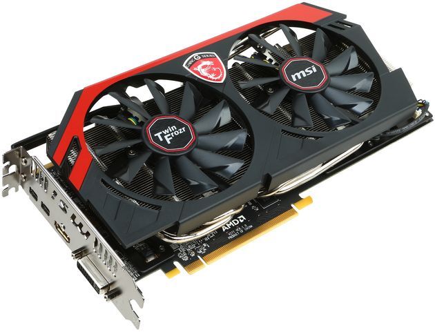 MSI Radeon R9 280X 3G karta graficzna zdjęcie