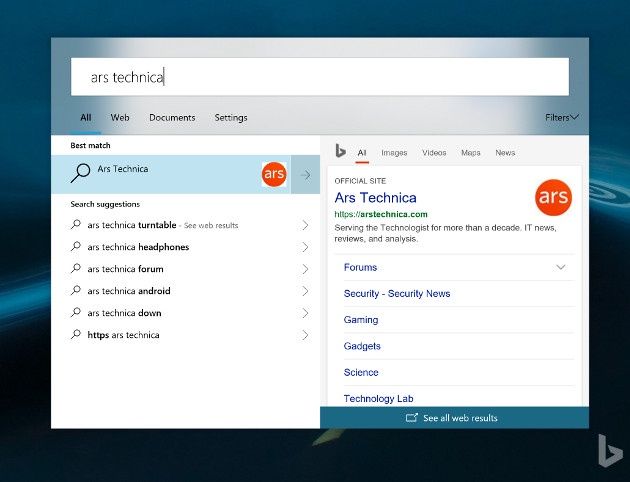 Windows 10 wyszukiwarka okno