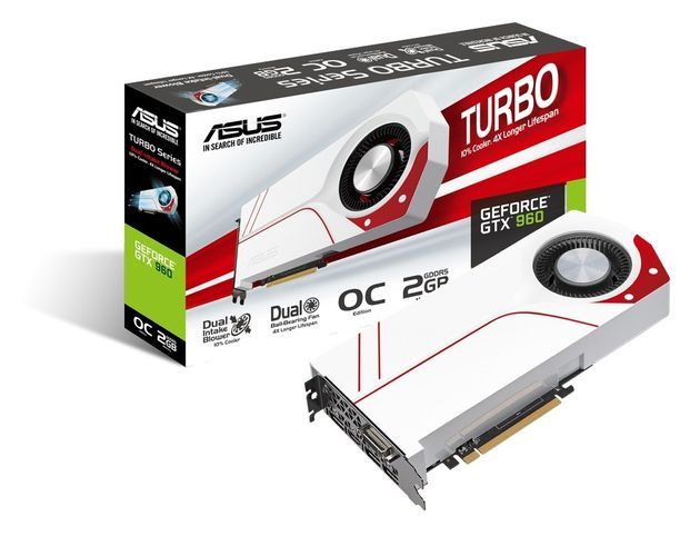 ASUS GeForce GTX 960 Turbo OC karta graficzna