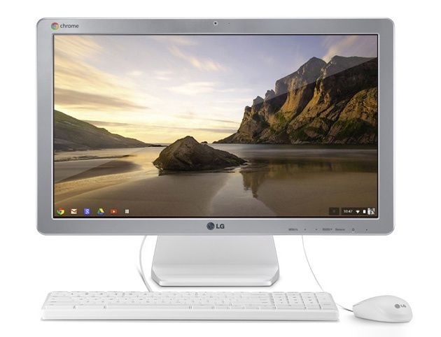 LG Chromebase widok przód