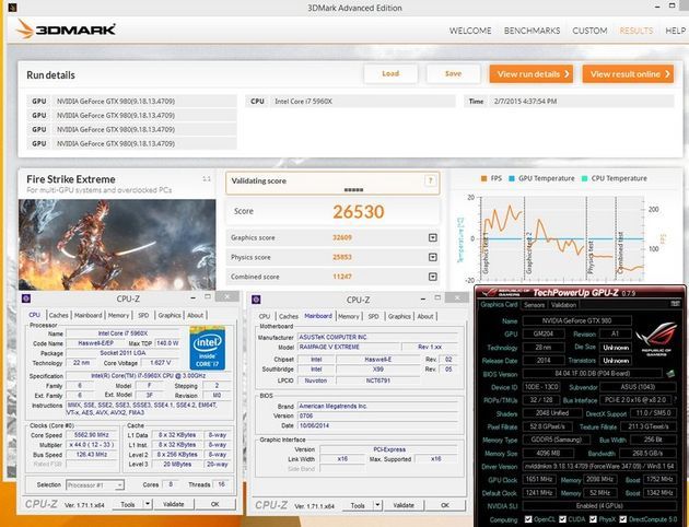 SF3D - wynik 3DMark Fire Strike Extreme