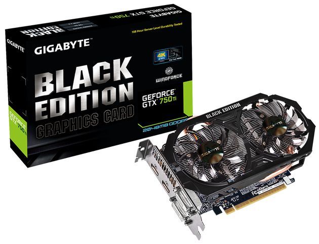 Gigabyte GeForce GTX 750 Ti Black Edition karta graficzna
