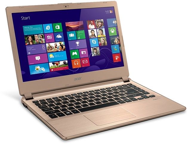 Acer Aspire V5 windows 8 widok