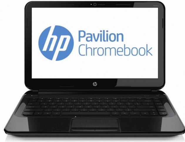 hp pavilion chromebook 10-c010us notebook ultra lekki laptop wygląd przód system linux google chrome os