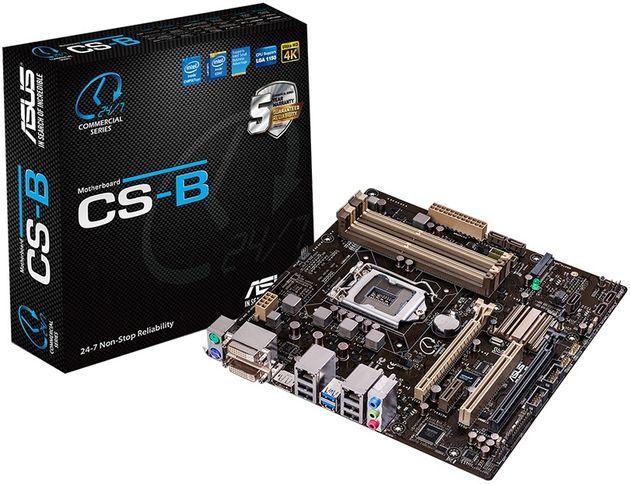 ASUS CS-B płyta główna zdjęcie opakowanie