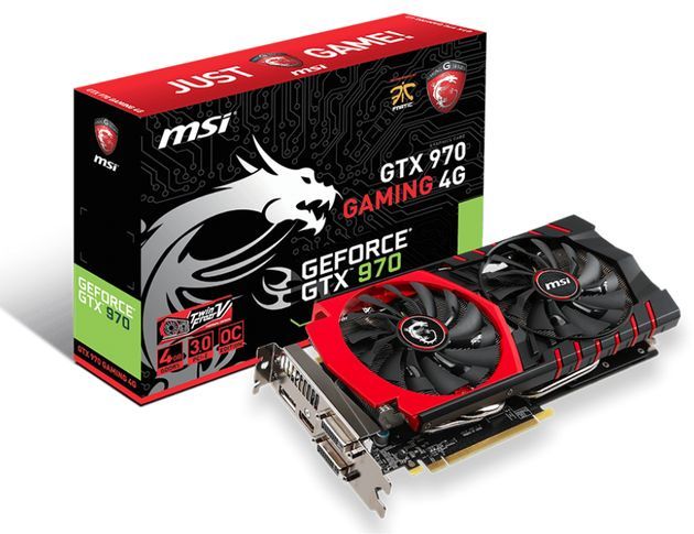 MSI GeForce GTX 970 Gaming karta graficzna