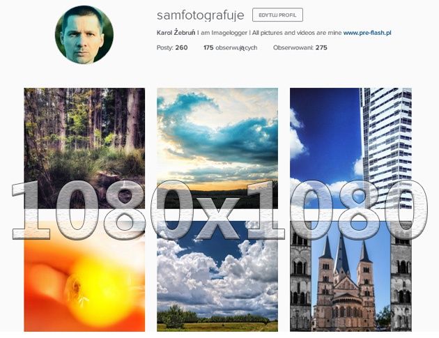 Instagram strona WWW