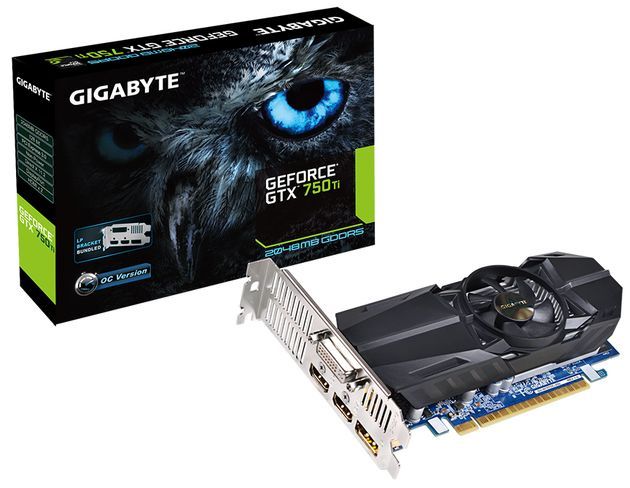Gigabyte GeForce GTX 750 Ti LP karta graficzna