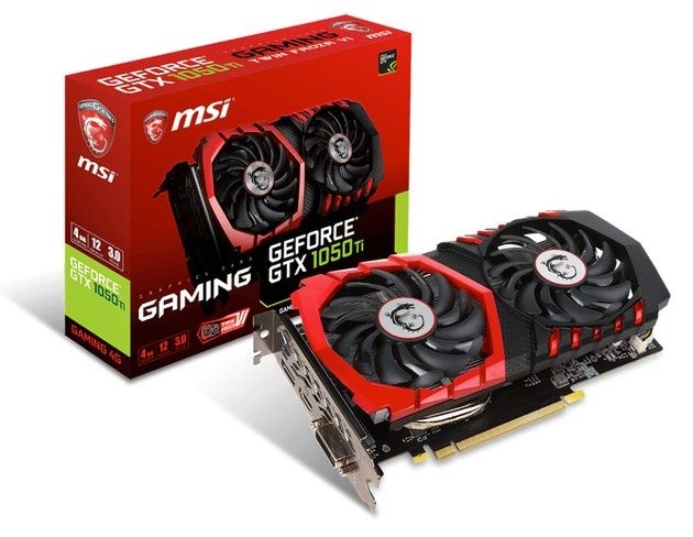 MSI GeForce GTX 1050 Ti Gaming karta graficzna