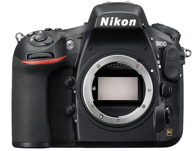 Nikon D810 przód lustro