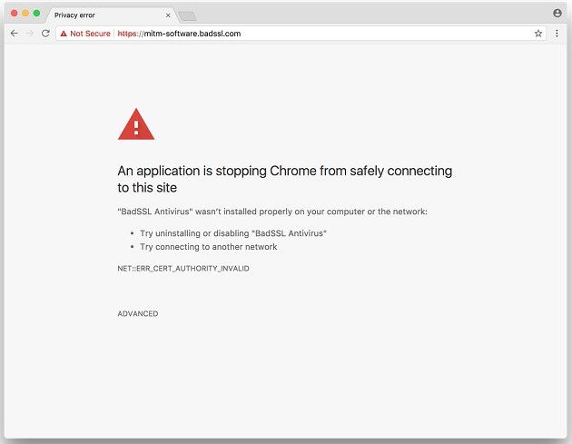 Chrome 63 MitM