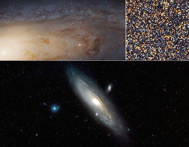 M31 zbliżenie