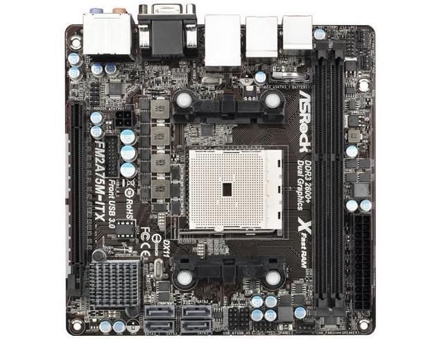 ASRock FM2A75M-ITX płyta główna zdjęcie