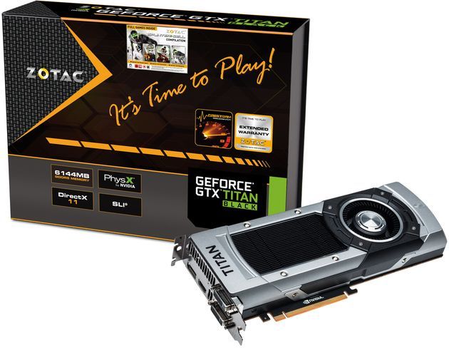 Zotac GeForce GTX Titan Black karta graficzna