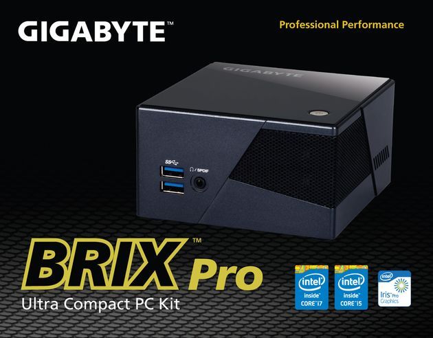 Gigabyte BRIX Pro komputer mini-PC