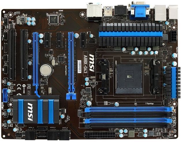 MSI A88X-G43 płyta główna zdjęcie