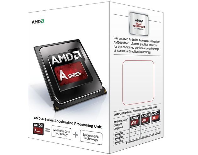 AMD APU A Richland procesor opakowanie zdjęcie