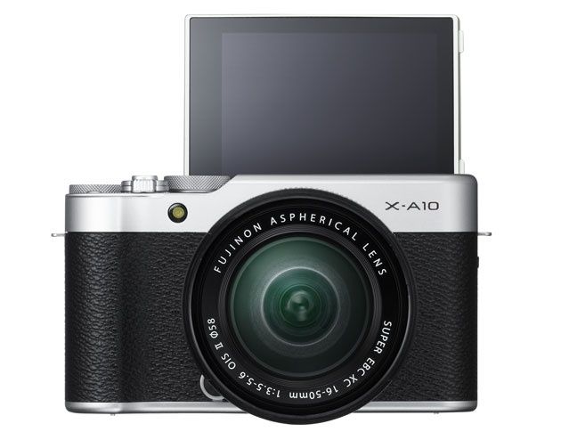 Fujifilm X-A10 ekran LCD odchylony