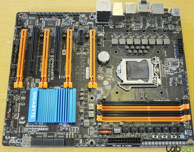 Gigabyte GA-Z87X-OC płyta główna zdjęcie prezentacja CeBIT 2013