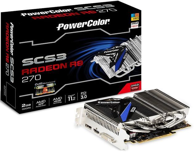 PowerColor R9 270 SCS3 karta graficzna zdjęcie