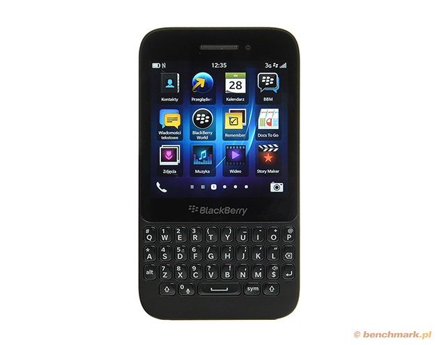 BlackBerry Q5 przód