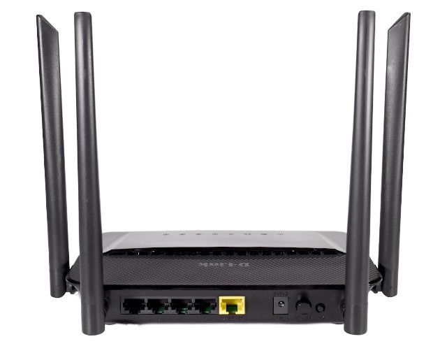 D-Link DIR-842 od tyłu