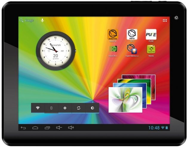Manta MID9701 MID9702 tablet wygląd