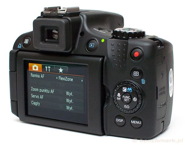 Canon Powershot SX50 HS kółko nastaw