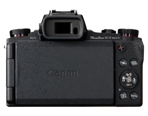 Canon Powershot G1X Mark III LCD tył