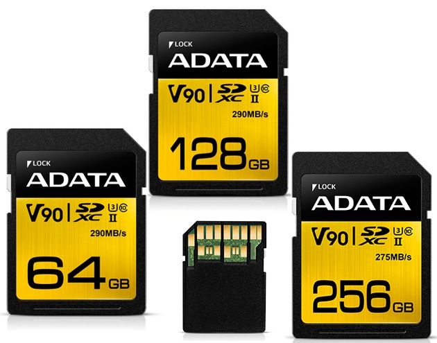ADATA Premier ONE karty SDXC