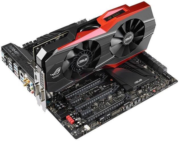 ASUS ROG MATRIX R9 290X karta graficzna zdjęcie