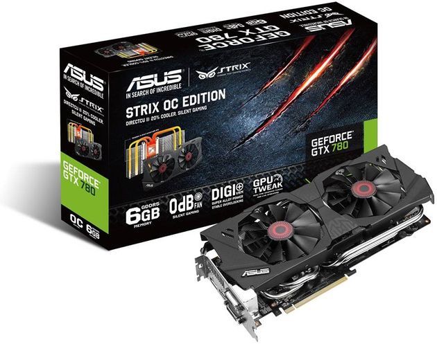 ASUS GeForce GTX 780 6GB Strix OC karta graficzna