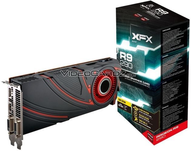 XFX Radeon R9 290 karta graficzna zdjęcie opakowanie