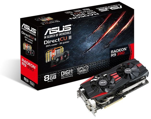 ASUS Radeon R9 390 DirectCU II karta graficzna
