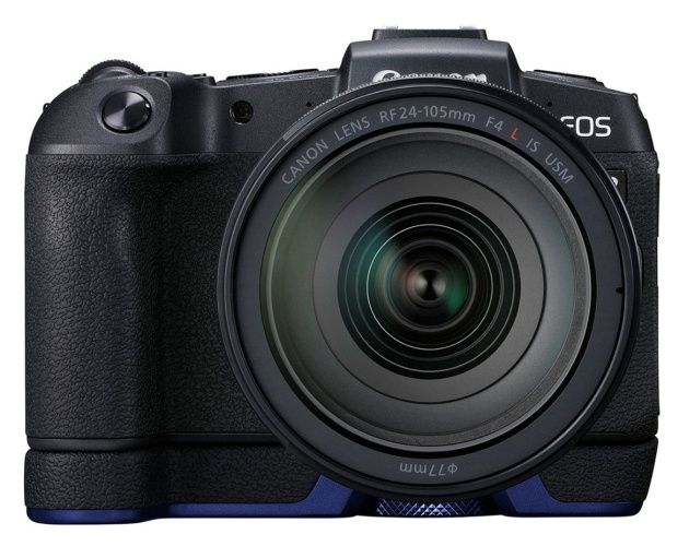 Canon EOS RP z uchwytem