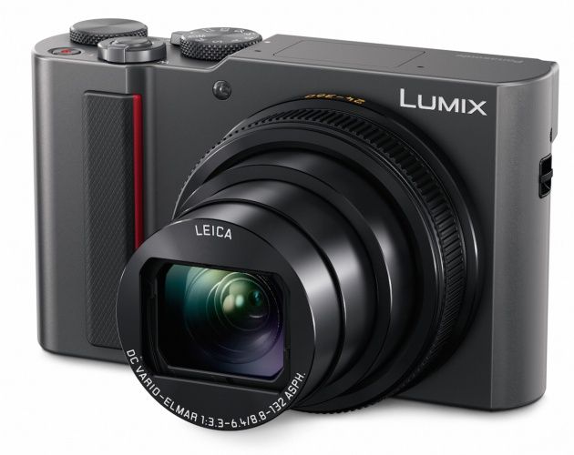 Panasonic Lumix TZ200 widok przód bok