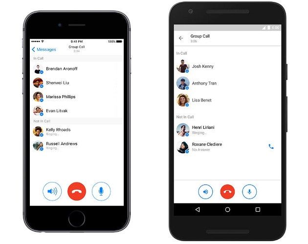 Messenger grupa screen