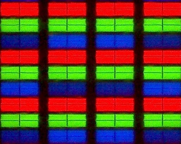 Toshiba 55U7763 - struktura subpixeli