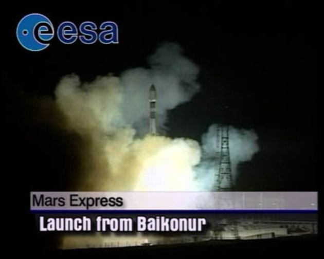 Mars Express start