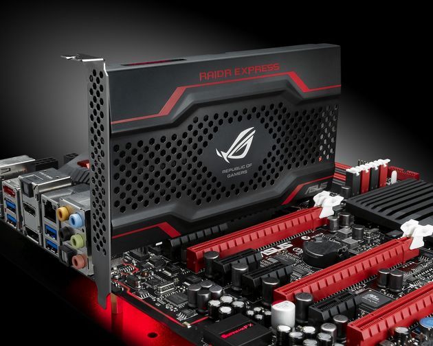ASUS ROG RAIDR Express dysk SSD zdjęcie