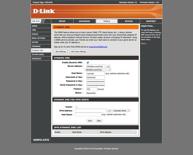 D-Link DIR-810L admin