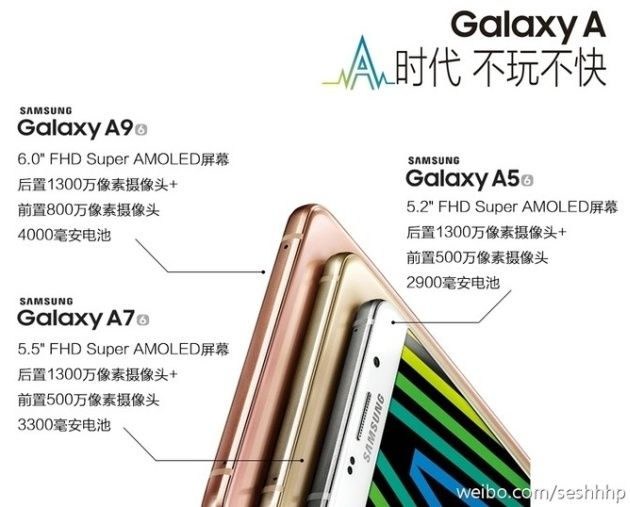 Galaxy A9 specyfikacja przeciek