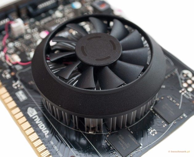 Nvidia GeForce GTX 750 Ti wentylator